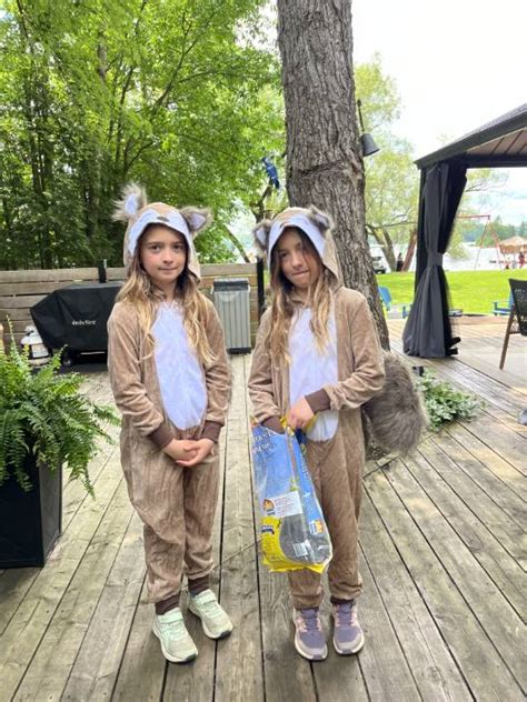 Scampering Squirrel Kids Costume