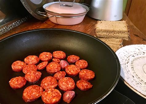 Paprikasuppe Mit Chorizo Und Kabeljau