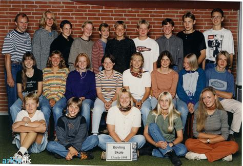 arkiv dk Elever Bøvling Skole 1995 96 9 kl