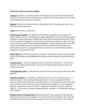 Fillable Online Hmis Data Standards Manual Hud Exchange Fax Email