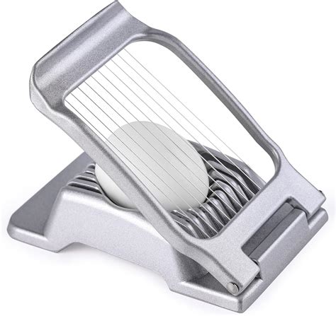 Yuzxaun Egg Slicer For Hard Boiled Eggs Stainless Steel Wire Heavy