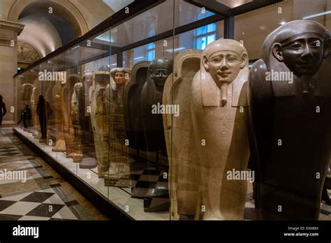 Louvre Museum, Egyptian Section,Paris, France Stock Photo - Alamy