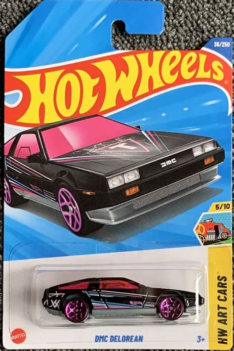 Hot Wheels Dmc Delorean Mainline Hw Art Cars
