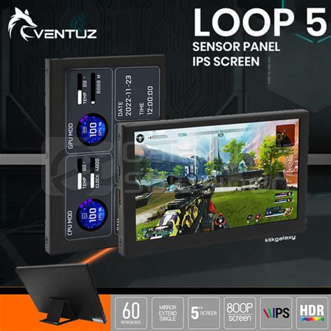 Promo Ventuz Loop Ips Lcd Monitor For Aida Usb Type A To Micro