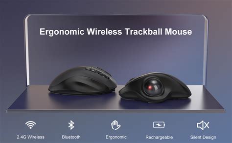 Amazon Seenda Wireless Trackball Mouse Ergonomic G