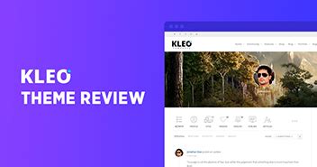 KLEO Theme Review: Start Your Community With WordPress!