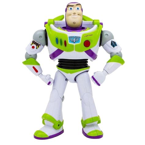 Boneco Buzz Lightyear Toy Story Som Original Disney Store Extra