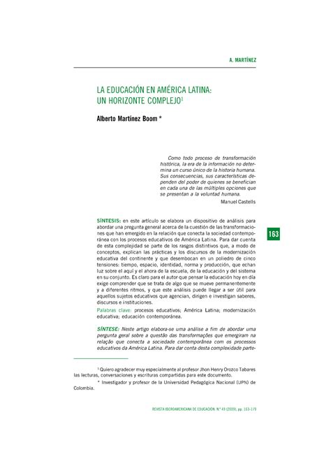 LA Educación EN América Latina LA EDUCACIÓN EN AMÉRICA LATINA