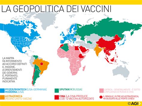 Geopolitica E Virus La Mappa Dei Vaccini