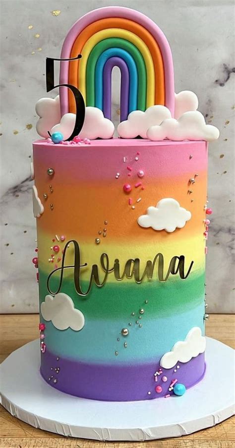 Cute Rainbow Cake Ideas For You Colourful Dessert Rainbow Unicorn Dreams