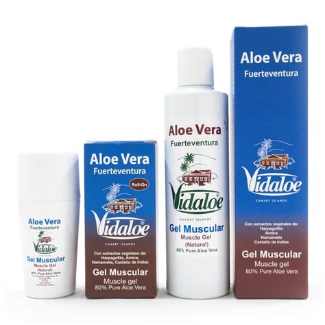 Aloe Vera Vidaloe® Fuerteventura Muscle Pain Gel