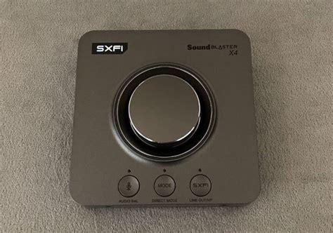 Sound Blaster X4 Review