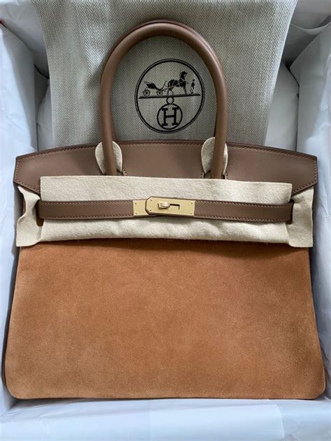 Hermès Birkin 30 Gris Meyer Togo Gold Hardware