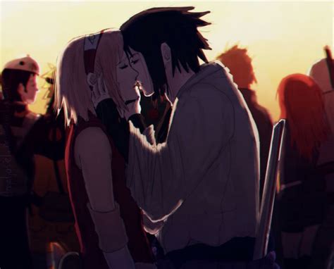 Pin By Fabricia Costa On Sasuke E Sakura Sasusaku Sakura And Sasuke