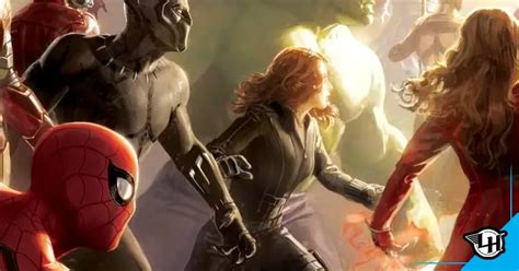 Vingadores Guerra Infinita Nova Arte Conceitual Bel Ssima Mostra Os