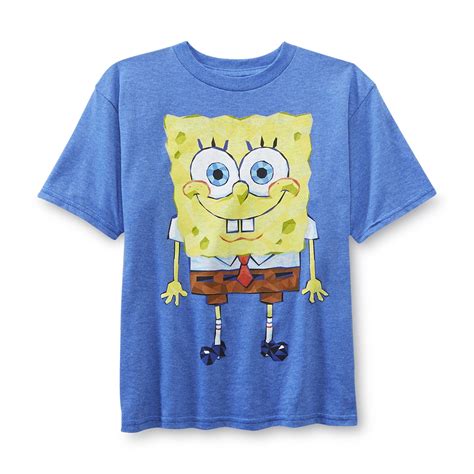 Nickelodeon Spongebob Squarepants Boys Graphic T Shirt Clothing