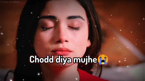 Time Pass Karke Chodd Diya Mujhe 😭💔sad Crying Girl 😭 Broken Heart