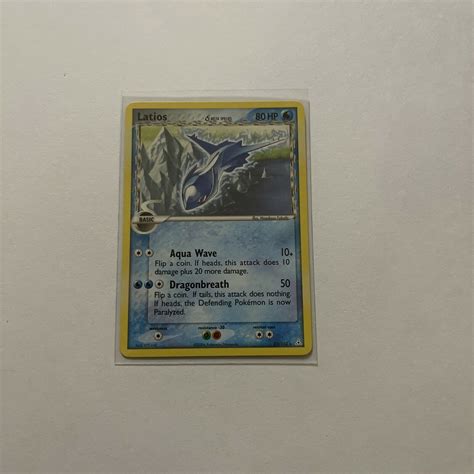 Pokemon Latios Delta Species Ex Holon Phantoms Rare Values Mavin