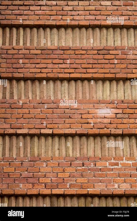 Brickwork On The Arc De Triomf Barcelona Spain Stock Photo Alamy