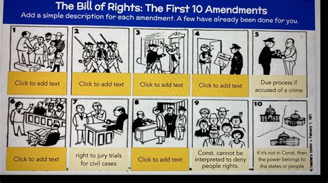 [ANSWERED] The Bill of Rights The First 10 Amendments Add a simple - Kunduz