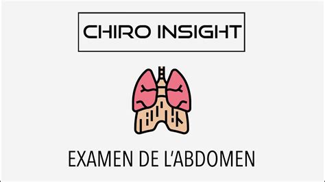 Examen Abdomen Guide Ecsosce Youtube