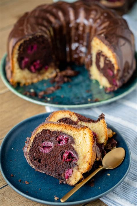 Mein Bester Marmorkuchen Mit Kirschen Saftig Und Lecker Auch F R Den