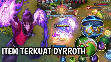 Gameplay Dyrroth Combo Skill Dyrroth Offlaner Youtube