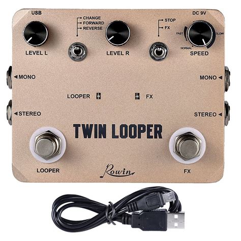 Rowin Ltl 02 Twin Looper And Recording Guitar Effect Reverb Canada