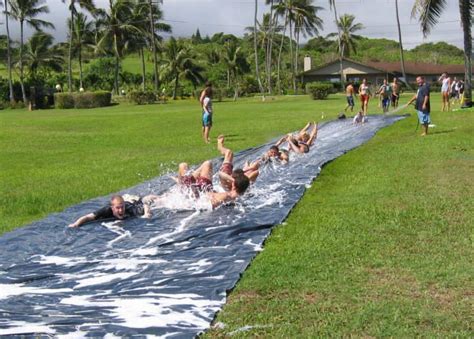 Diy Slip And Slide With Tarp Home And Garden Reference