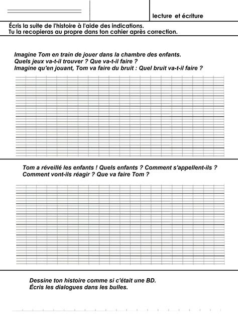 évaluation lecture compréhension ce1 texte et questions 320135