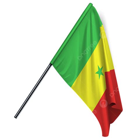 Drapeau De La Main Du Sénégal Png Drapeau De La Main Le Sénégal