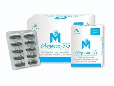 Megacap 5g Lycopene Antioxidant Multivitamin Softgel Capsule At Rs