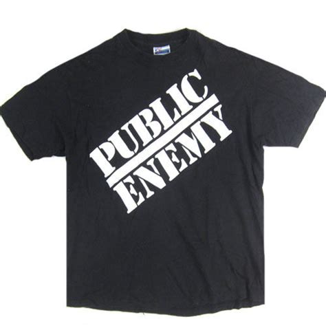 Vintage Public Enemy 1988 T Shirt Rap Hip Hop Public Enemy T Shirt