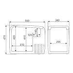 Dometic CoolFreeze CDF 46 tragbare elektrische Kompressor Kühlbox