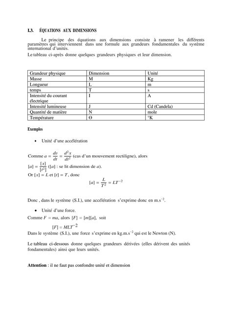 SOLUTION Chapitre 1 Physique Studypool