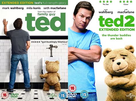 Ted 1 2 Collection Dvd Ted Ted 2 Extended Edition Dvd Uk