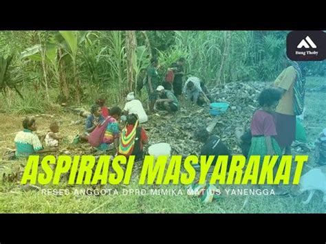 Masyarakat Minta Pemekaran Kampung Pembangunan Gereja Dan Jalan Teling