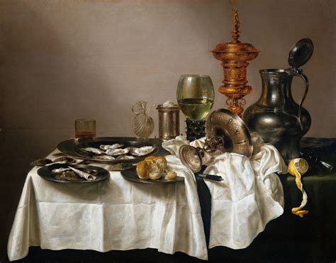 Willem Claesz Heda Still Life With Gilt Cup Rijksmuseum