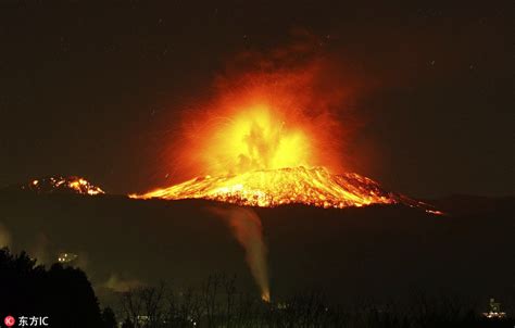 In Video Explosive Eruption At Shinmoedake Volcano In Japan Strange