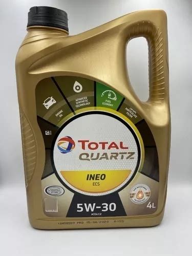 Aceite Total Quartz Ineo Ecs W Sintetico L L Cuotas Sin Inter S