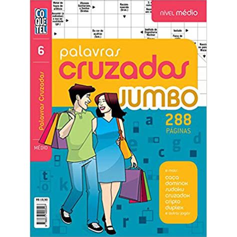 Livro Palavras Cruzadas Jumbo M Dio