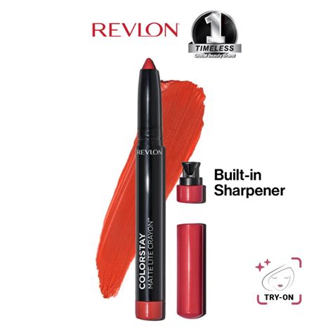 Jual Revlon Colorstay Matte Lite Crayon Full Coverage Matte Lip Color