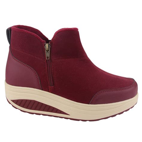 Ripley BOTIN FUNWAY MUJER TIJA 4 ROJO CASUAL