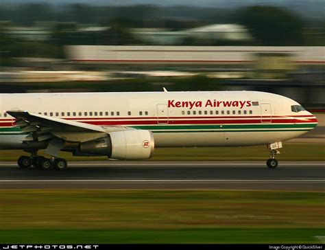 Y Kqx Boeing N Er Kenya Airways Quicksilver Jetphotos