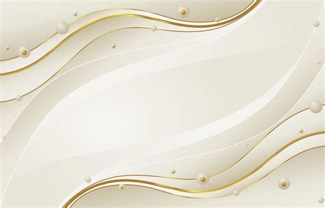 Gold And White Abstract Wave Background 12065634 Vector Art At Vecteezy