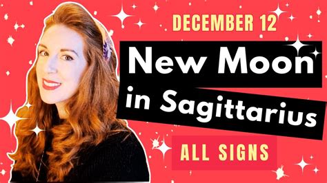 New Moon In Sagittarius All Signs Horoscopes Youtube