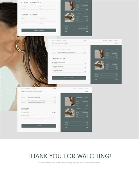 JÓIA / online store on Behance