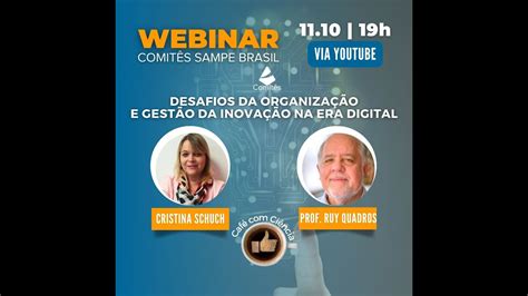 Webinar Comit S Sampe Brasil Caf Ci Ncia Youtube