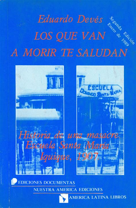 Pdf Los Que Van A Morir Te Saludan