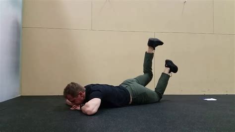 Heel Kick Active Hip Flexor Stretch Youtube